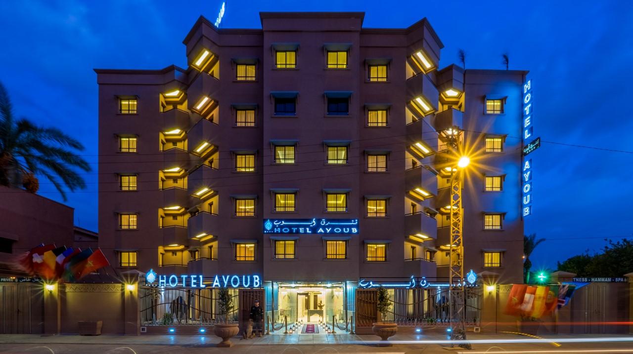 Hotel Ayoub & Spa Marraquexe Exterior foto