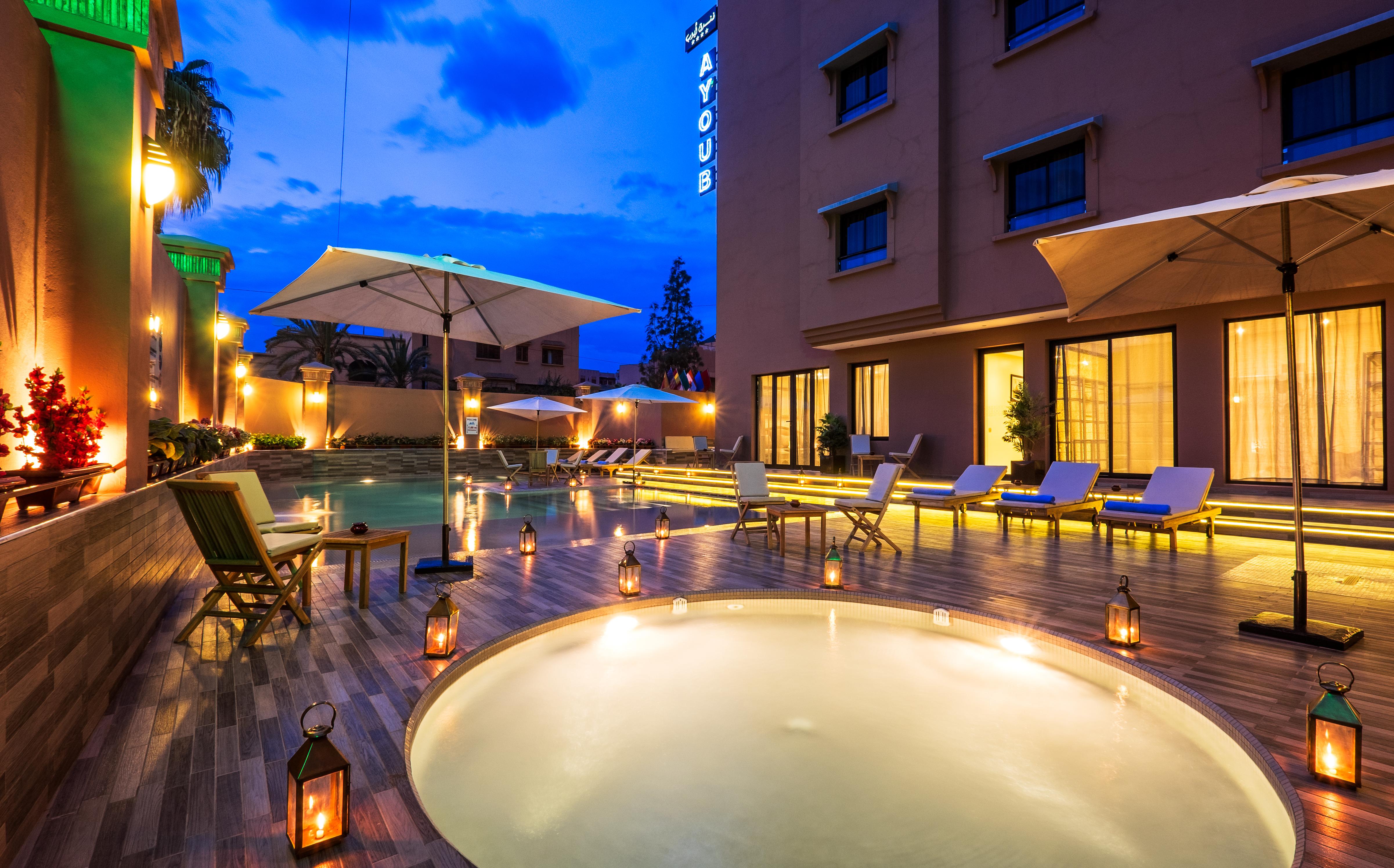 Hotel Ayoub & Spa Marraquexe Exterior foto