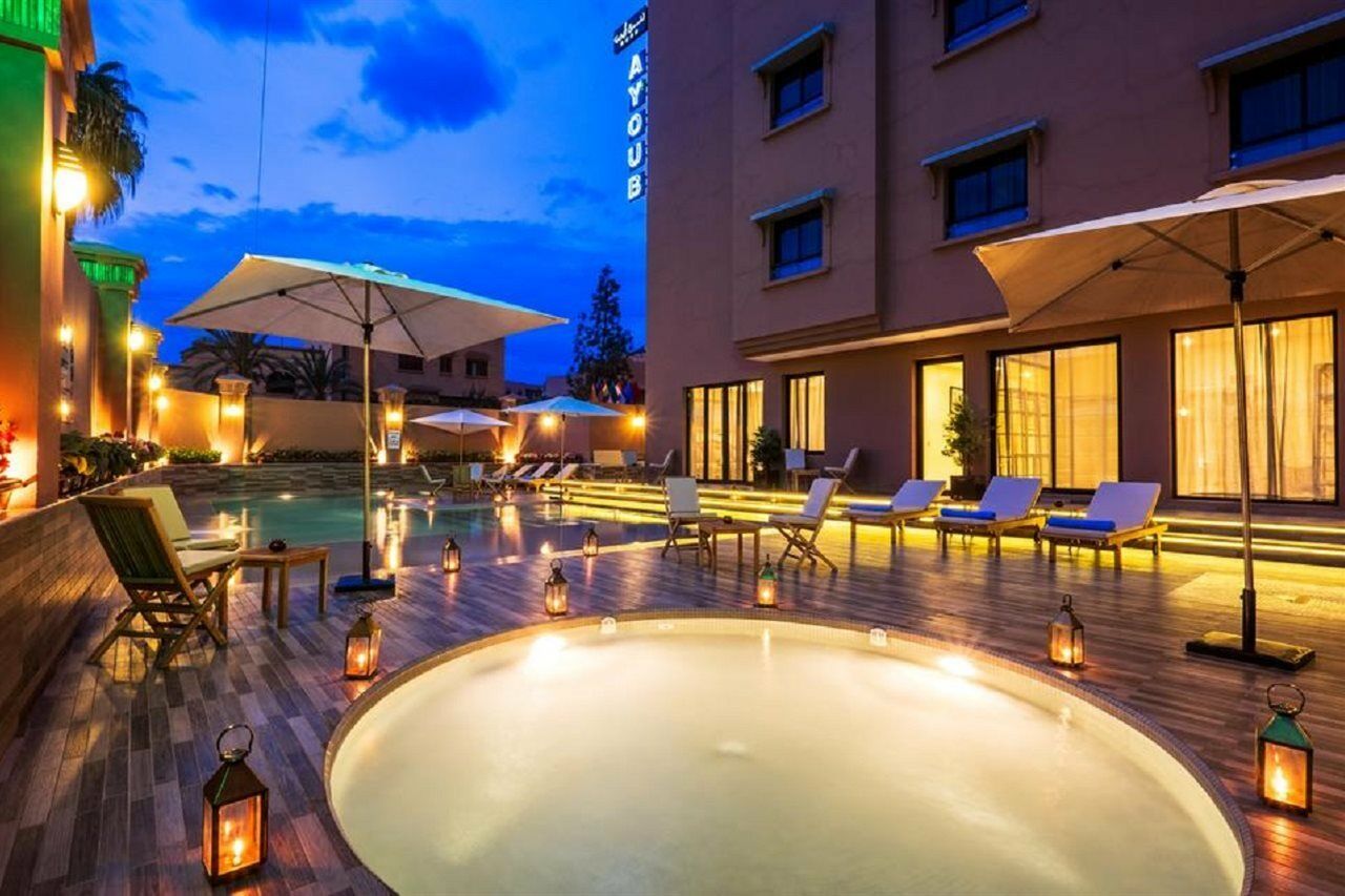 Hotel Ayoub & Spa Marraquexe Exterior foto
